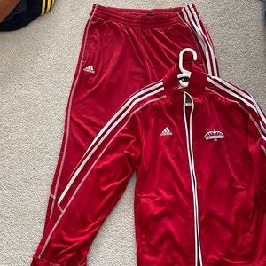 Mens Adidas track suit